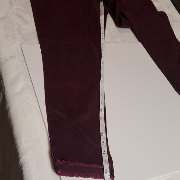 Express Purple Ankle Jeans Size 12 - Picture 4 of 9